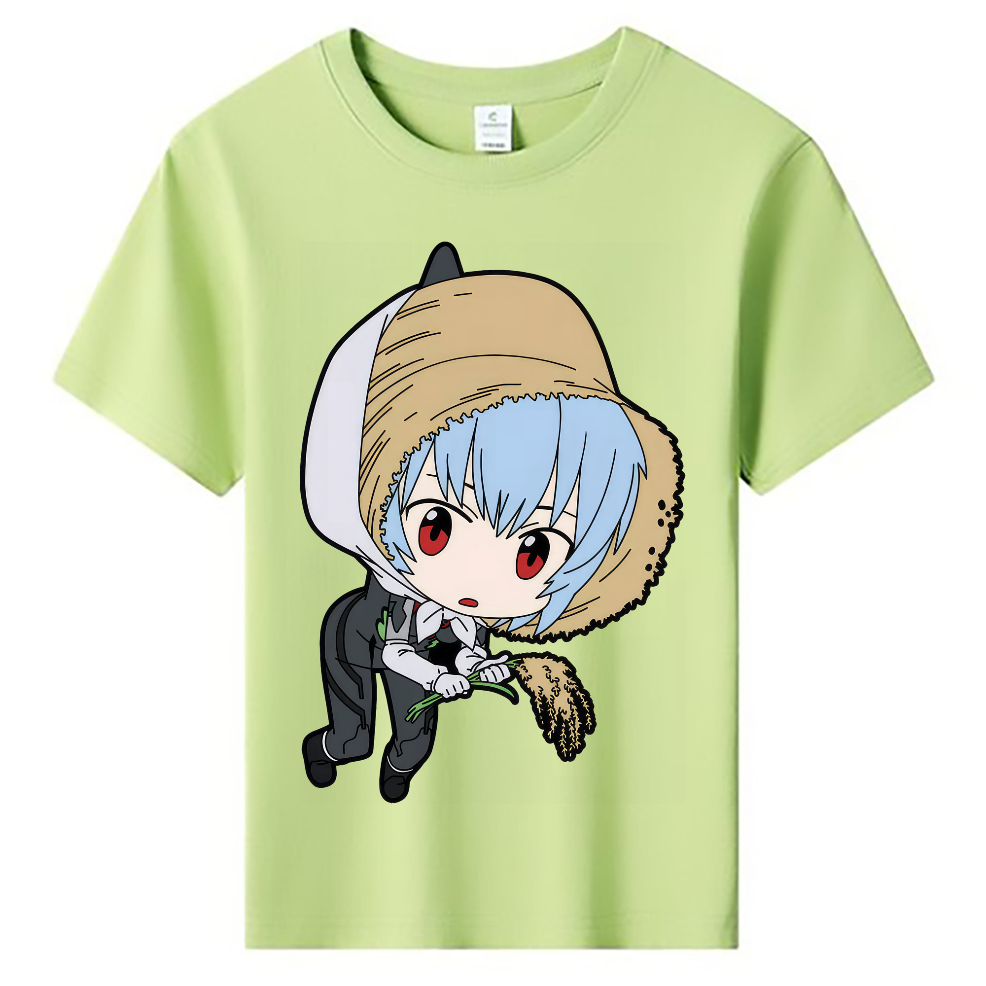 （画像用） EVA 新世紀エヴァンゲリオン 綿100％キッズTシャツ（フロントプリント）